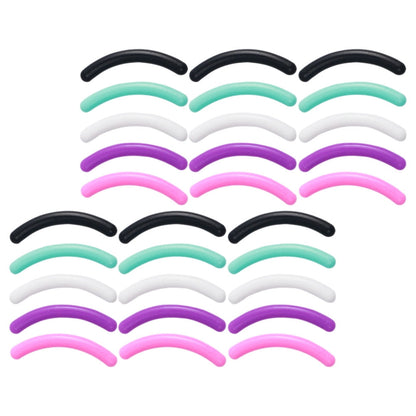 HOOWIFFY Eyelash Curler Refills Multi-Colored 30Pcs 1.1X0.2X0.2In