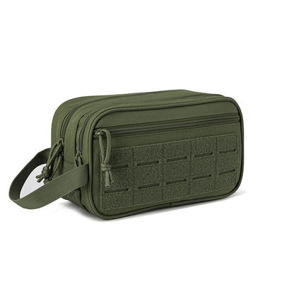 Toiletry Bag for Men | Dry Wet Separate Hygiene Bag Compact Kit Mens Shaving Kit Travel shower Bag (Green)