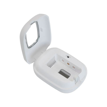 UV Toothbrush Covers Case Holder,Dual UVC Light Clear Window,Toothbrush Cleaner Portable Brush Cover and Travel Case Fits Most Electric and Manual Toothbrushes