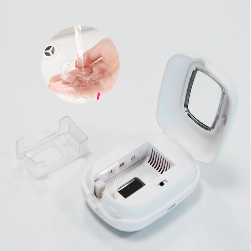 UV Toothbrush Covers Case Holder,Dual UVC Light Clear Window,Toothbrush Cleaner Portable Brush Cover and Travel Case Fits Most Electric and Manual Toothbrushes