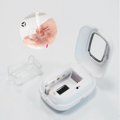 UV Toothbrush Covers Case Holder,Dual UVC Light Clear Window,Toothbrush Cleaner Portable Brush Cover and Travel Case Fits Most Electric and Manual Toothbrushes