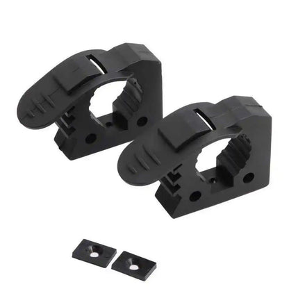 2Pcs Shovel Mount, Rubber Clamp Grip for 3-4cm Diameter Tools and Equipment Used on Off-road vehicle, Pickup Trucks, Utility Trailers