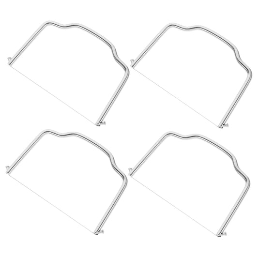 Stainless steel wire cheese slicer, four U-shaped cutter frames