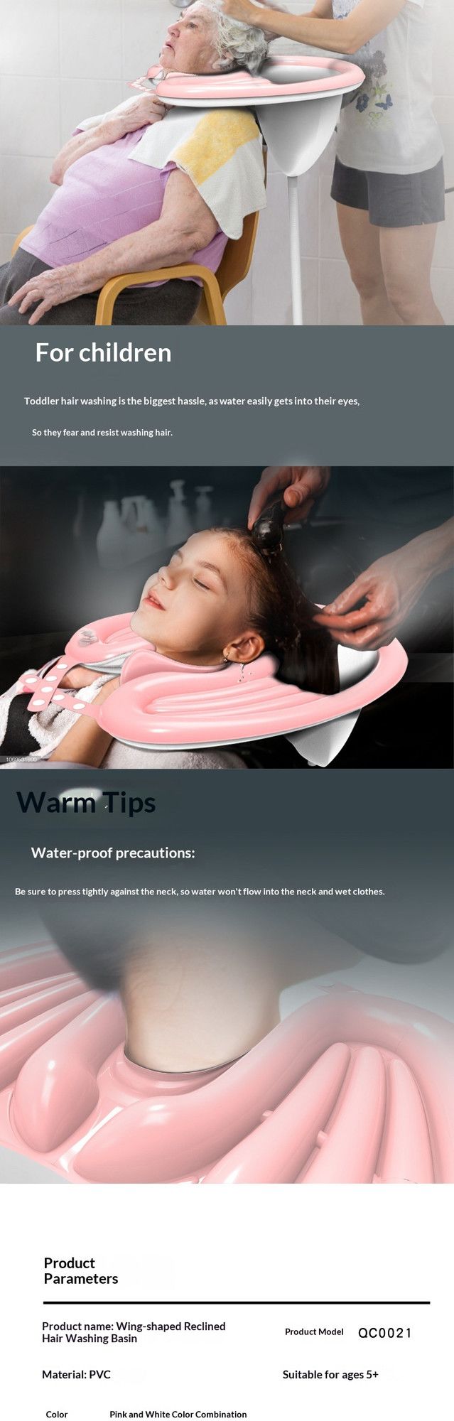 HairWashingBasinBlack+DrainageBag