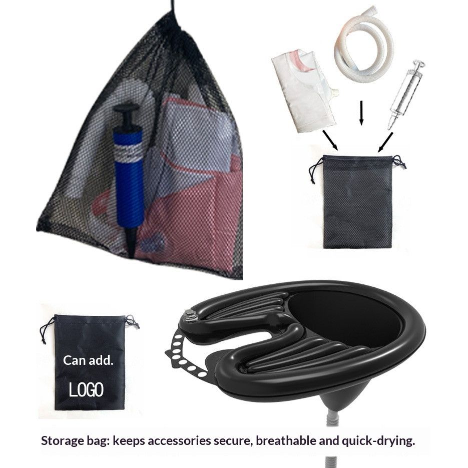 HairWashingBasinBlack+WaterproofRing+DrainageBag