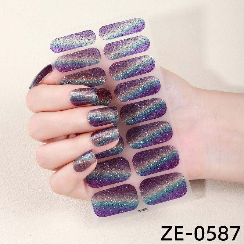 NailPolishFilmNailStickersZE-0588