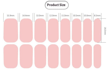 NailPolishFilmNailStickersZE-0589