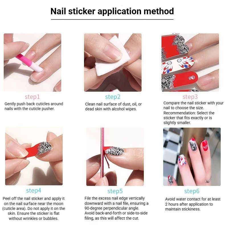 NailPolishFilmNailStickersZE-0590