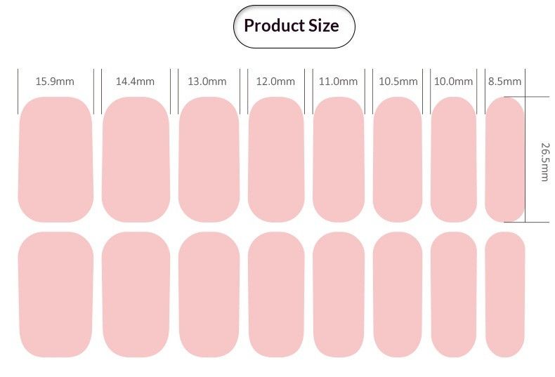 NailPolishFilmNailStickersZE-0885