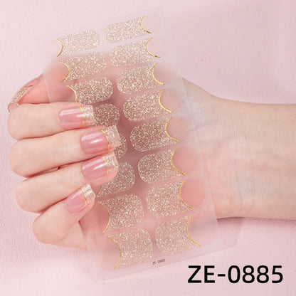 NailPolishFilmNailStickersZE-0909
