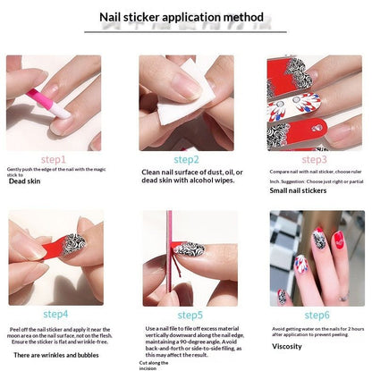 NailPolishFilmNailStickersZE-0910