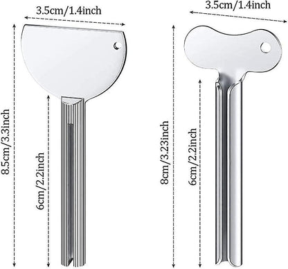pcs metal toothpaste tube clips, stainless steel toothpaste tube clip, tube clip for all tubes