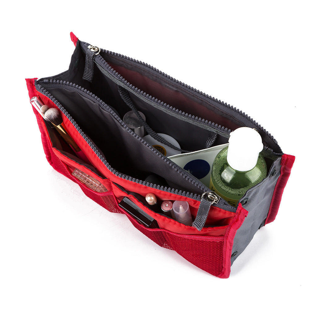 Bag in bag insert toiletry bag black black 1