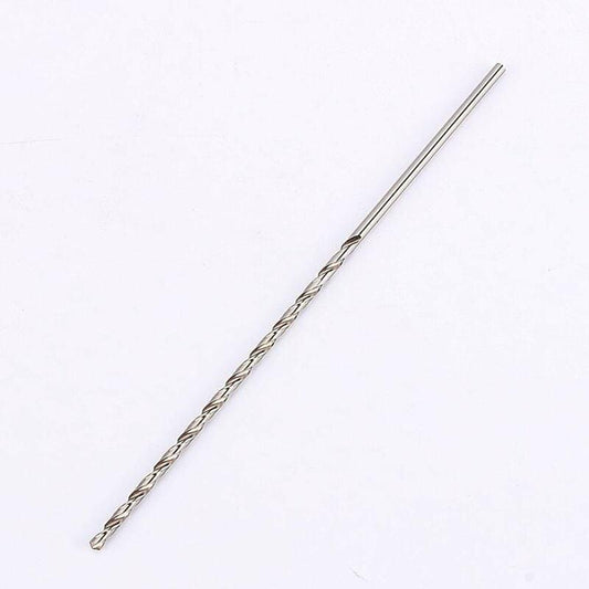 HSS twist drill bit, 3 mm, extra-long spiral bit with pointed tip
