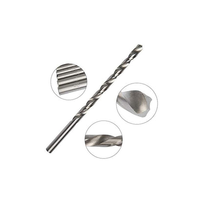 Extra long twist drill, HSS twist drill length 160 mm Drilling tool for wood, metal and steel Twist drill 3 mm