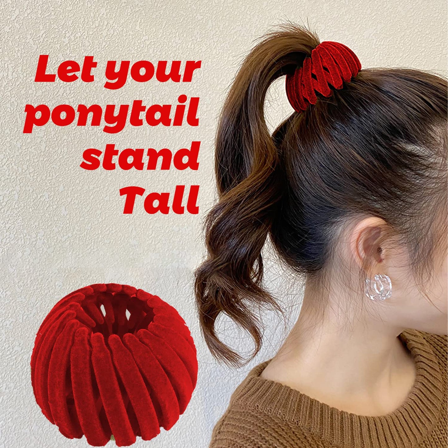Magic Hair Clip Bird's Nest Zabernim Magic Hair Clip Bird's Nest Hair Clip Lazy Hair Clip Bird's Nest Flat Ponytail Lad