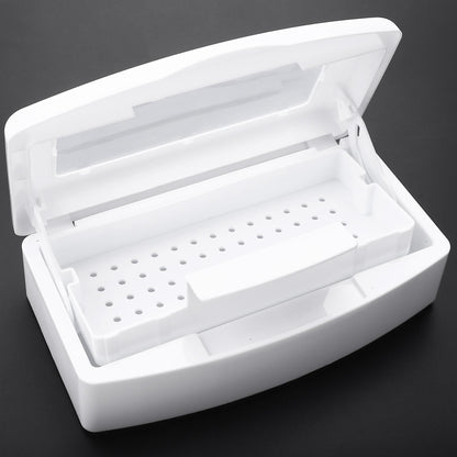 Nail Sterilizer Tray Disinfection Pedicure Manicure Box Art Boxes Tools Manicure Implement Tools