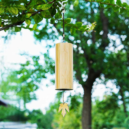 Chakra Chime Bamboo Meditation Game for Outdoor Use Wind Chime Sound