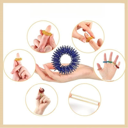Stress Ring 14-pack – Fidget Ring & Sensory Stress Toys for Anxiety and ADHD
