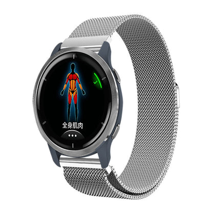 Stainless Steel Milanese Magnetic Bracelet for Garmin venu 2/venu SQ/venu 2S Venu2S Gold
