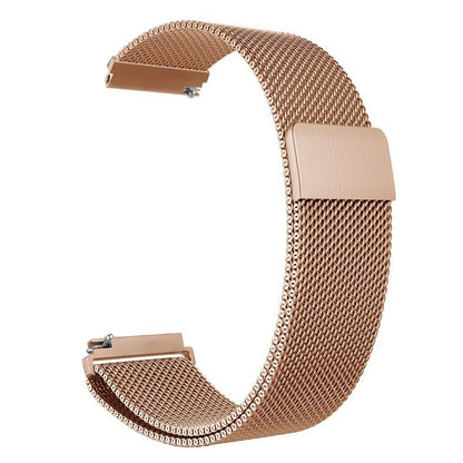 Stainless Steel Milanese Magnetic Bracelet for Garmin venu 2/venu SQ/venu 2S Venu2S Gold