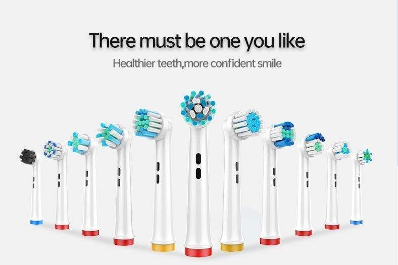 12-pack Toothbrush Heads Compatible with Oral-B