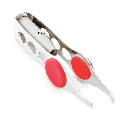 LED Tweezers Silver, 12.5cm