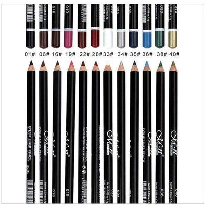 12pcs MultiColor Eyeliner Lipliner Eye Pencil Lip Pencil Makeup