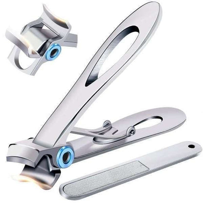Nail Clippers for Thick Nails Silver, Avoid Complicated Trimming