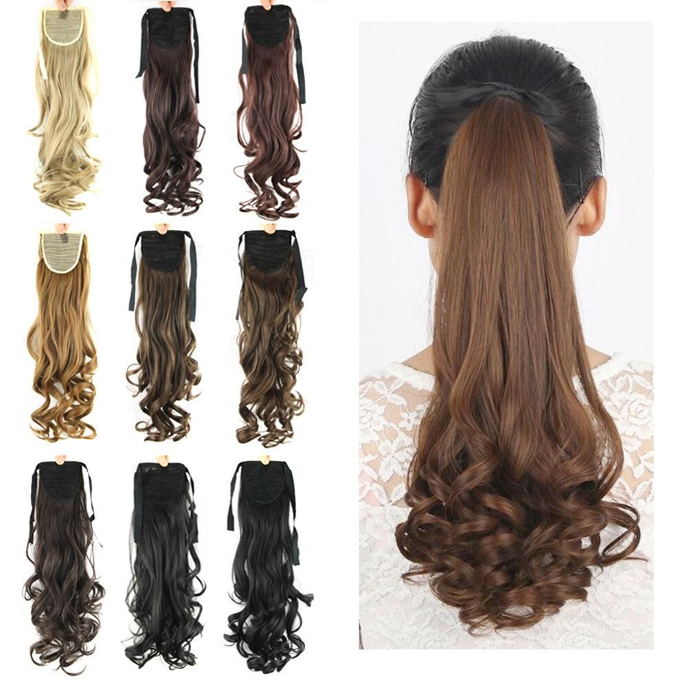 10 Inch Ponytail Hair Extension, Multiple Colors