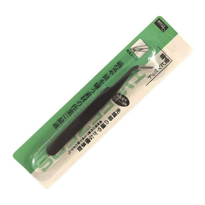 Black Tweezers for Nail Decorations and Eyelash Extensions