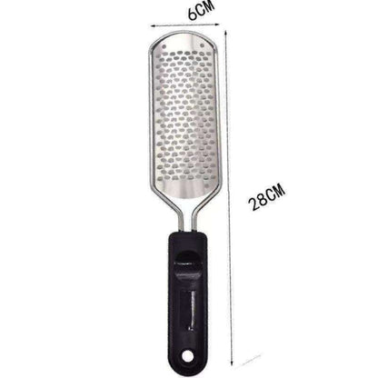 Black Stainless Steel Foot File, Smooth Feet With Style