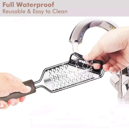 Black Stainless Steel Foot File, Smooth Feet With Style