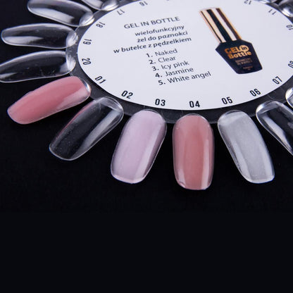 Mollylac UV LED Gel 10g, Icy Pink Base Coat, Compatible with Mollylac