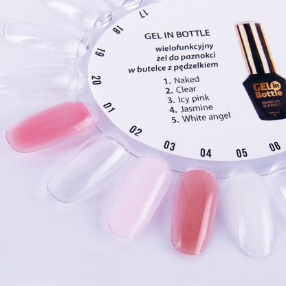 Mollylac UV LED Gel 10g, Icy Pink Base Coat, Compatible with Mollylac
