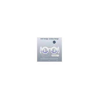 Smart Anti Motion Sickness Glasses, Ultra Light Portable Anti Nausea Glasses, Reduce Airsickness, Seasickness Glasses for Sports Travel Games