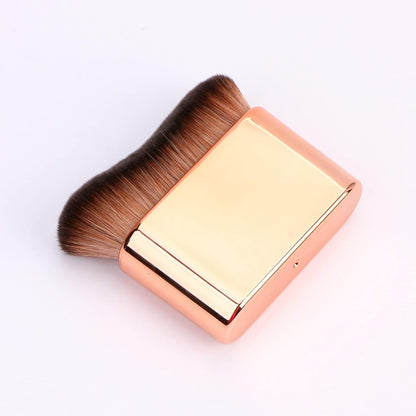 Self Tan Brush - Rose Gold Kabuki Brush for Body, Face & Hands - Vegan, Streak-Free Application, Multi-Use for Self Tanner, Sunscreen, Body Lotion