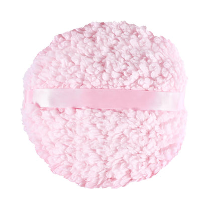 Body Powder Puff, 6 "x 3" Extra Large Ultra Soft Fluffy Sponge Plush Big Powder Applicator Pink Washable Reusable Durable Round Face Body Makeup Puff for Women (Pink)