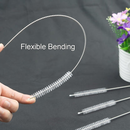 Straw Cleaner Brush for Stanley, 4Pcs Reusable Extra Lg Straw Cleaning Brush for 14oz 20oz 30oz 40oz Stanley Mug, Cleaning Brush for All Plastic, Glass, Stainless and Silice Straws