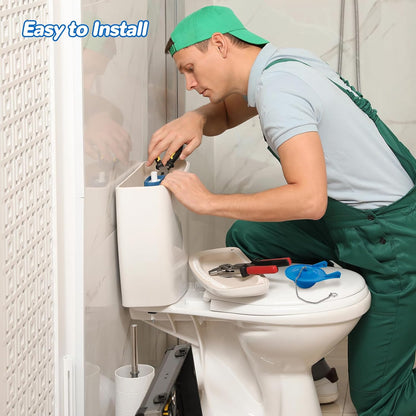 2 pcs Toilet Flapper Replacement, Compatible with Gerber 99-788 and Lowes AquaSouce Original 3" Flapper Replacement for 1.28 GPF Toilets (98923, 312795, 352027, 395280, 12293)-Water Saving