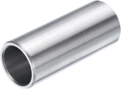 5pcs Stainless Steel Spacer 1/2" Bore x 5/8" OD x 1-1/2" Length Screw Standoff Bushing Plain Finish Round Metal Spacer for 1/2 Screws Bolts and Rods