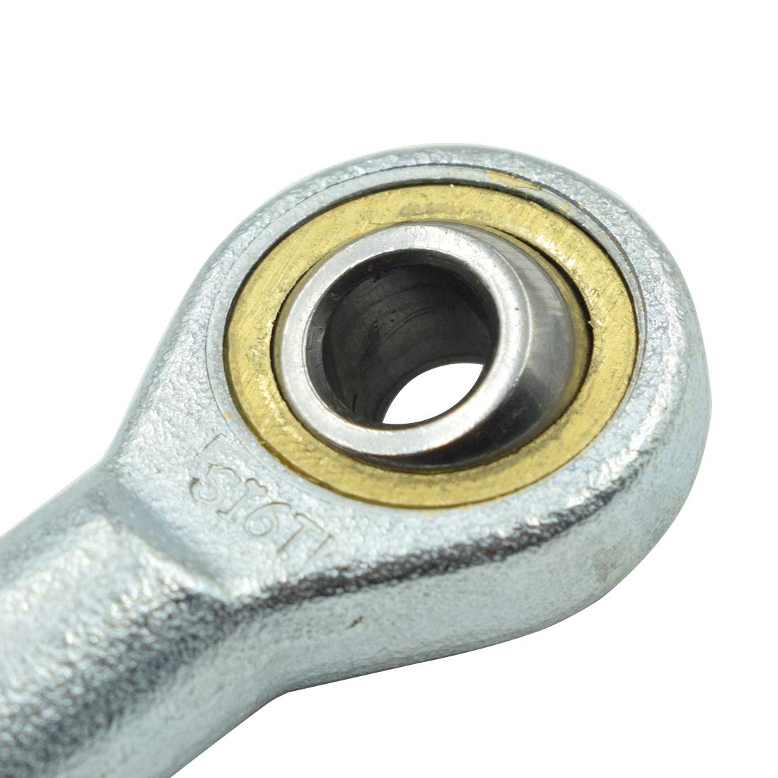 6mm Inside Dia Rod End Bearing Self Lubricating, M6 x 1.0 Female Thread Connector Joint, SI6T/K Rod End Ball Bearing, Pack of 4