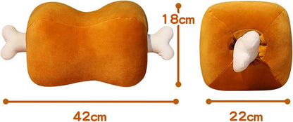 Heated Hand Warmer Cushion - Plush Fleece Body Pillow - Multipurpose Head Neck Support Cushion for Cold Weather Relief
