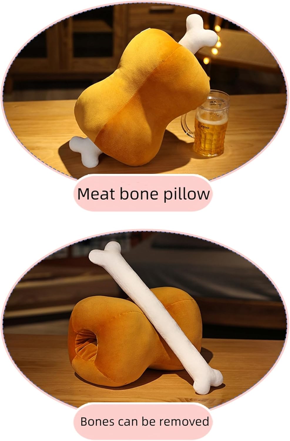 Heated Hand Warmer Cushion - Plush Fleece Body Pillow - Multipurpose Head Neck Support Cushion for Cold Weather Relief