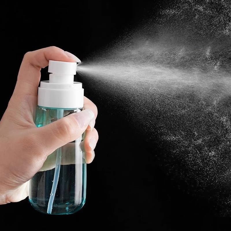 2 Pack 60ml Multifunctional Refillable Spray Bottles for Travel Makeup Plants Cleaning