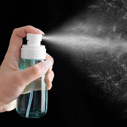 2 Pack 60ml Multifunctional Refillable Spray Bottles for Travel Makeup Plants Cleaning