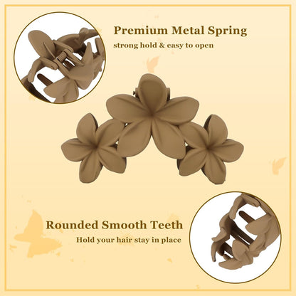 4 Pack Large Hair Clips 11.5cm Anti-Slip Strong Grip Hair Accessories for Women