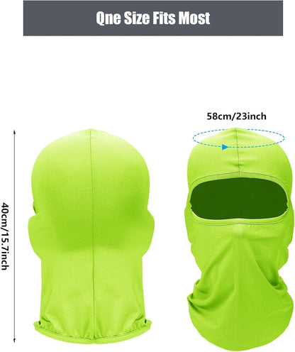 9 Pcs Ski Mask for Men Full Face Cover UV Sun Protection Cooling Balaclava Neck Gaiter Clothing Scarf Bandana