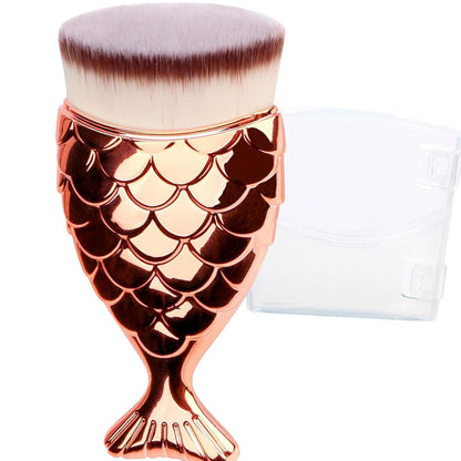 Self Tanner Brush & Kabuki Brush Set for Body - Self Tanning Applicator, Body Bronzer Brush for Fake Tan, Sunscreen, Makeup - Face & Body Foundation Brush