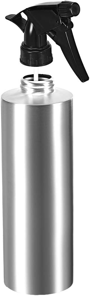 11.8oz/350ml Spray Bottle 304 Stainless Steel with Fine Mist Sprayer, Empty Refillable Container for Kitchen Bathroom or Plants Water Sprayer